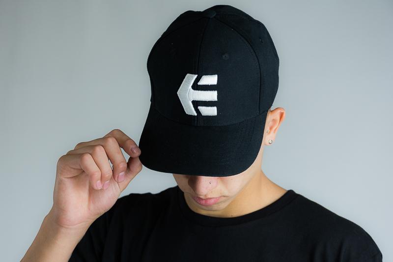 Gorra Etnies Negro Icon Snapback