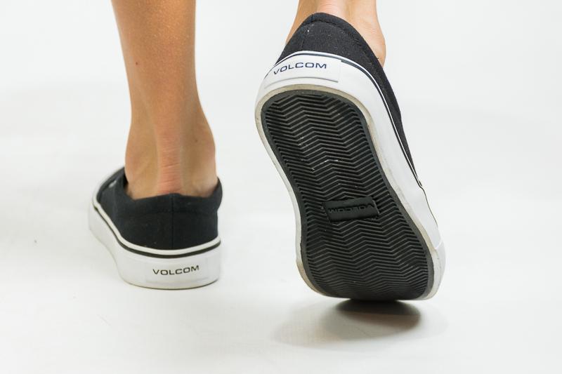 Zapatillas Volcom Y Slip On Morph 02 Negro