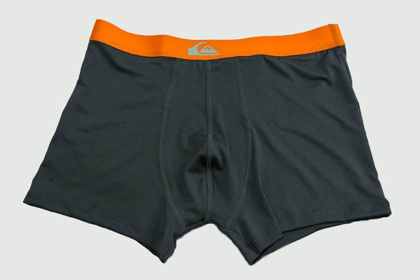 Boxer Quiksilver Imposter Fast Dry Gris Naranja