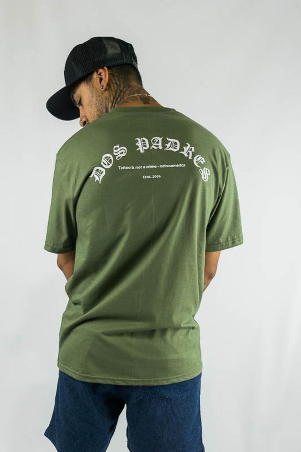 Remera Dos Padres Verde Rmc H 2 Fathers Dos Padres IN Back