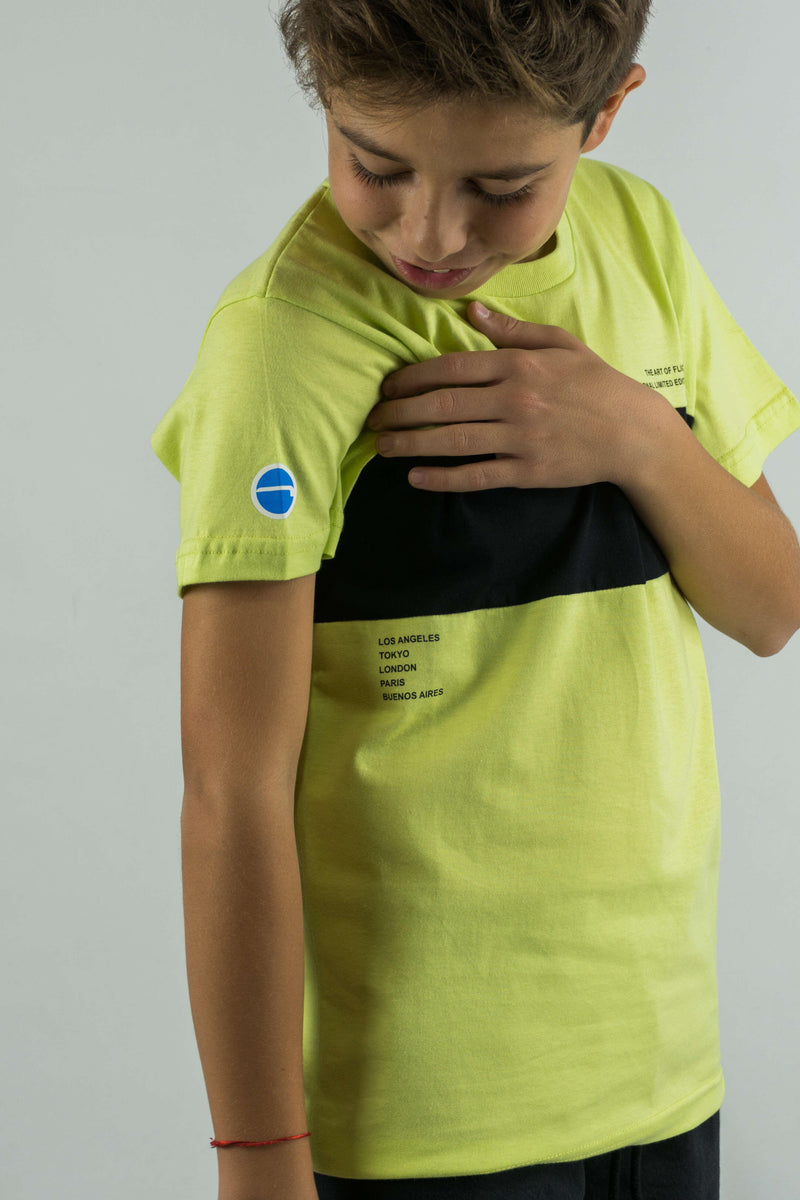 Remera Ocn Rmc N Three Daiquiri Negro