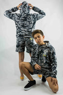 Bermuda Ocn Kids Melbourne Batik Negro