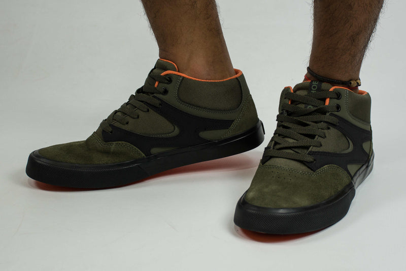 Zapatillas DC Vulk Mid (Armm) Verde Negro Naranja