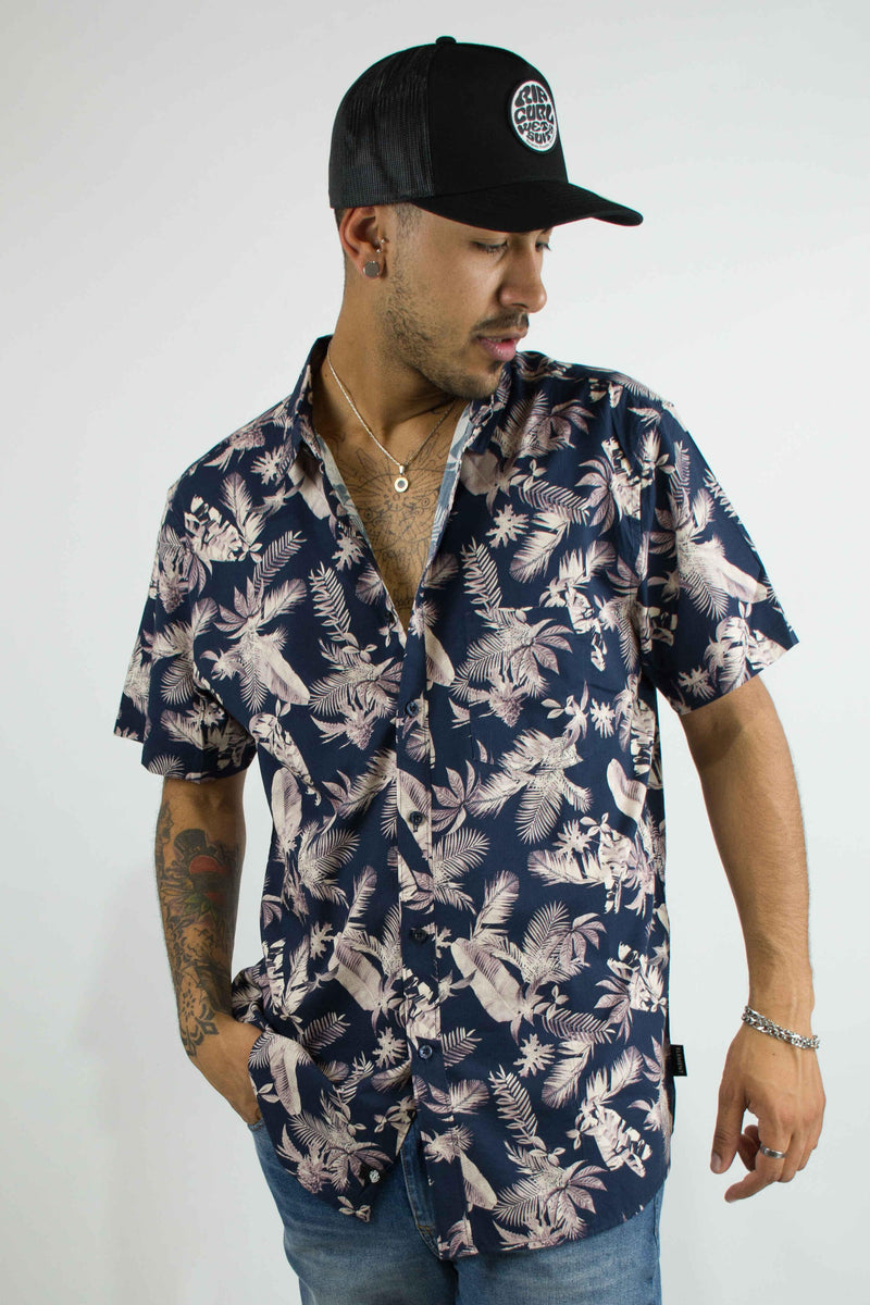 Camisa Element Tropical Thunder Azul