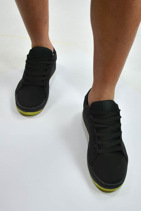 Zapatillas Dc Hombre Striker Ss Negro Verde