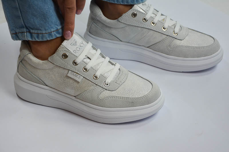 Zapatilla Roxy Mujer Himary (Grw) Gris/Blanco