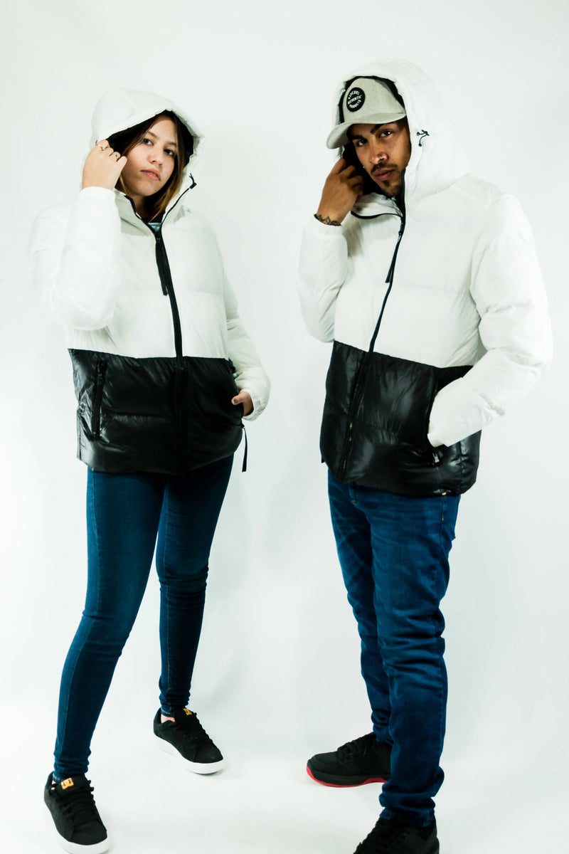 Campera Kingpin Kp Nissi Blanco Negro Unisex