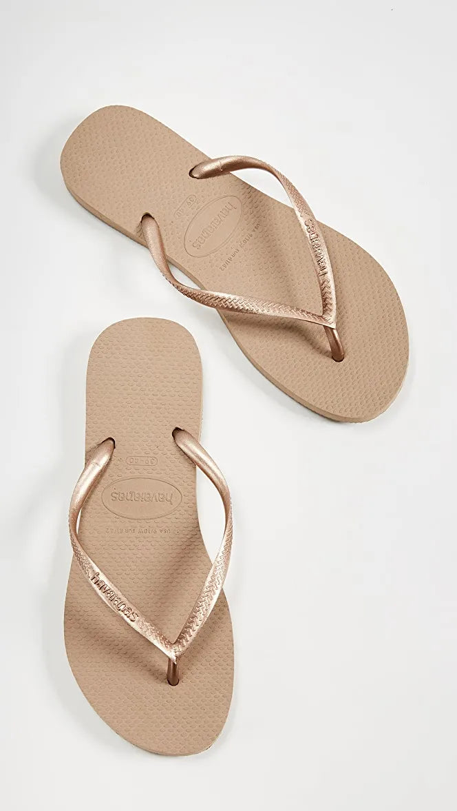 Ojotas Havaianas Slim Rose Gold F13
