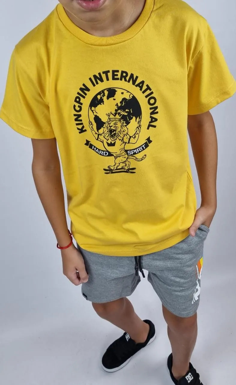 Remera Kingpin N King Lion World