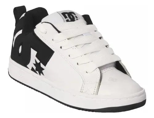 Zapatillas Dc Court Graffik Ss White Black