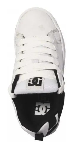 Zapatillas Dc Court Graffik Ss White Black