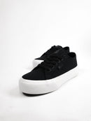 Zapatillas Dc M Manual Tx Plataforma Negro Blanco