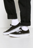 Zapatillas Vans Authentic Blanco Negro Blk