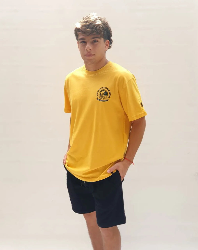 Remera Kingpin Hombre Tiger World Amarillo