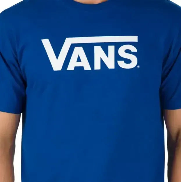 Remera Vans Classic Logo Azul