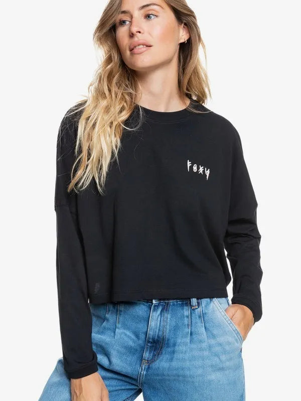 Remera Roxy Rml De Mujer World Infinity C Negro