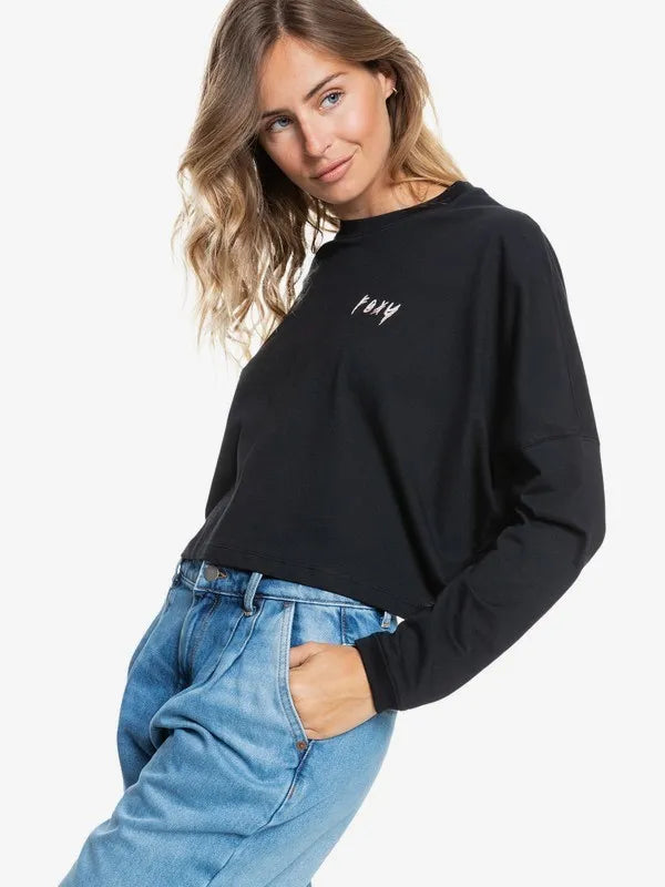 Remera Roxy Rml De Mujer World Infinity C Negro