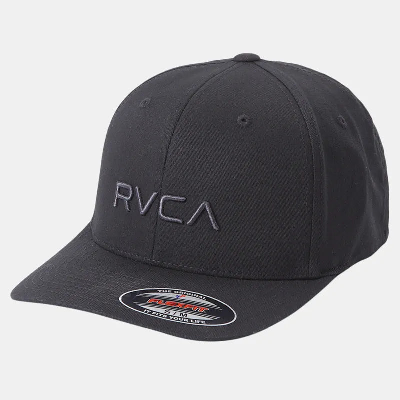Gorra Rvca Flex Fit  (J) Negro