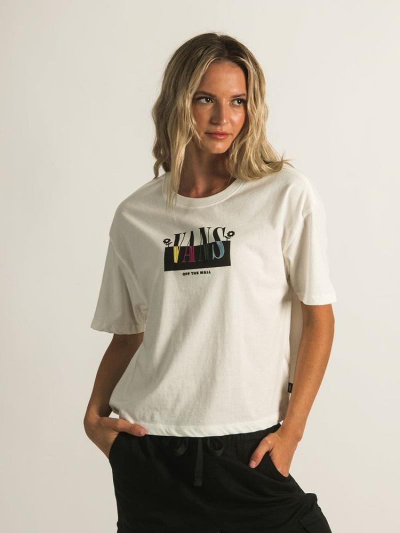 Remera Vans Crudo Always Late Relaxed Boxy