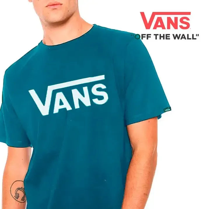 Remera Vans Classic Y8m Verde