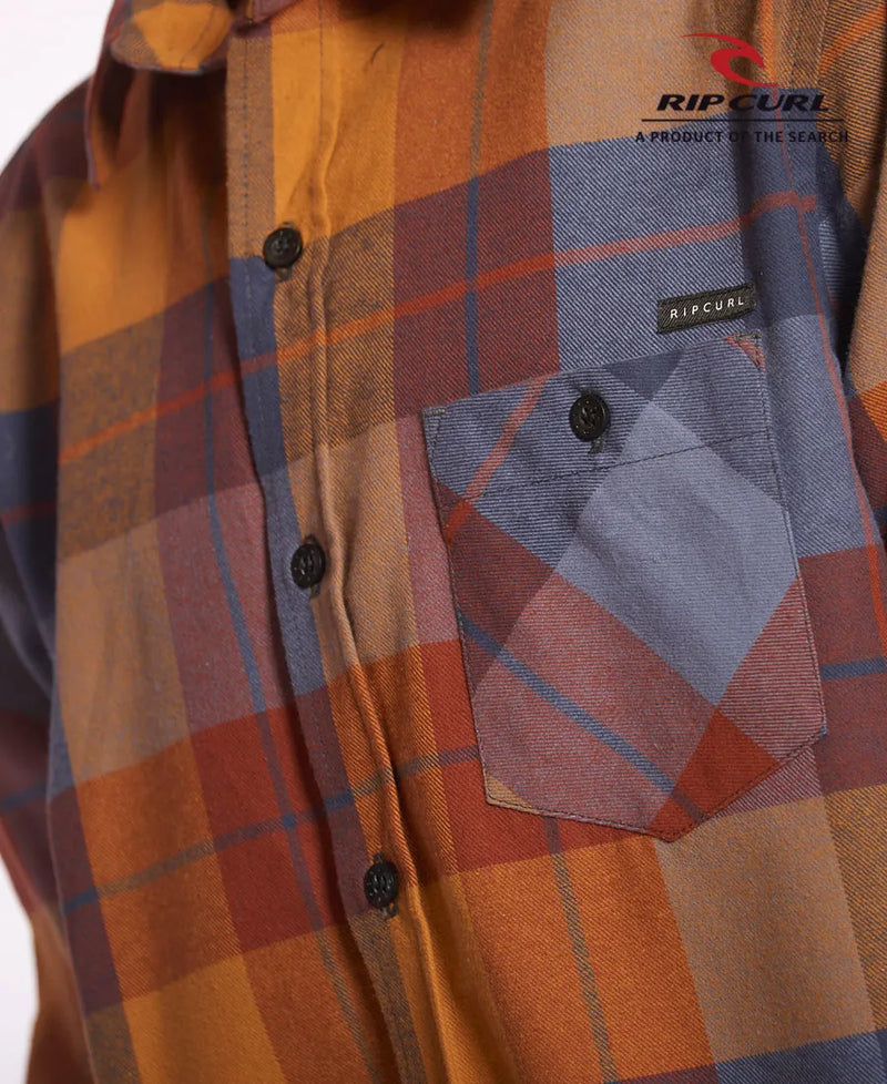 Camisa Rip Curl Rc Sh Ml Reg Flanel