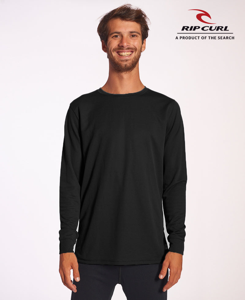 Remera Rip Curl Termica Wu Camiseta Básica Negro