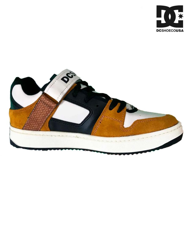 Zapatillas Dc Manteca V Ss Wea Wheat Black Beige Mostaza Negro
