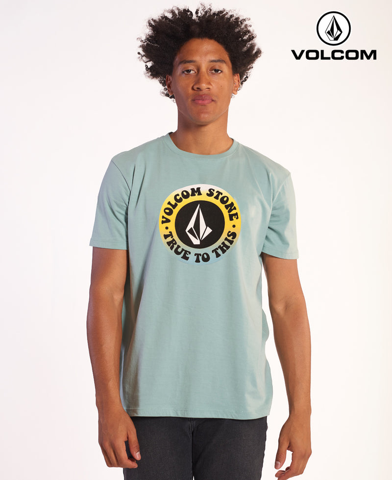 Remera Volcom Vol Te Mc Coasterguardian Celeste