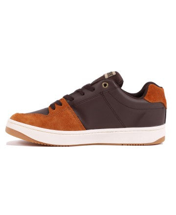 Zapatilla Zoo York Zyk Ox Queens Lth Brown
