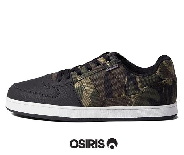 Zapatillas Osiris Relic Black Camo Negro Verde Marrón