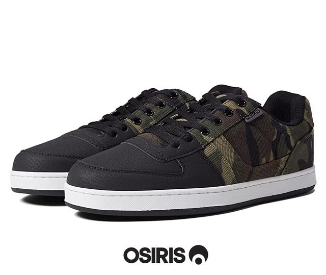 Zapatillas Osiris Relic Black Camo Negro Verde Marrón