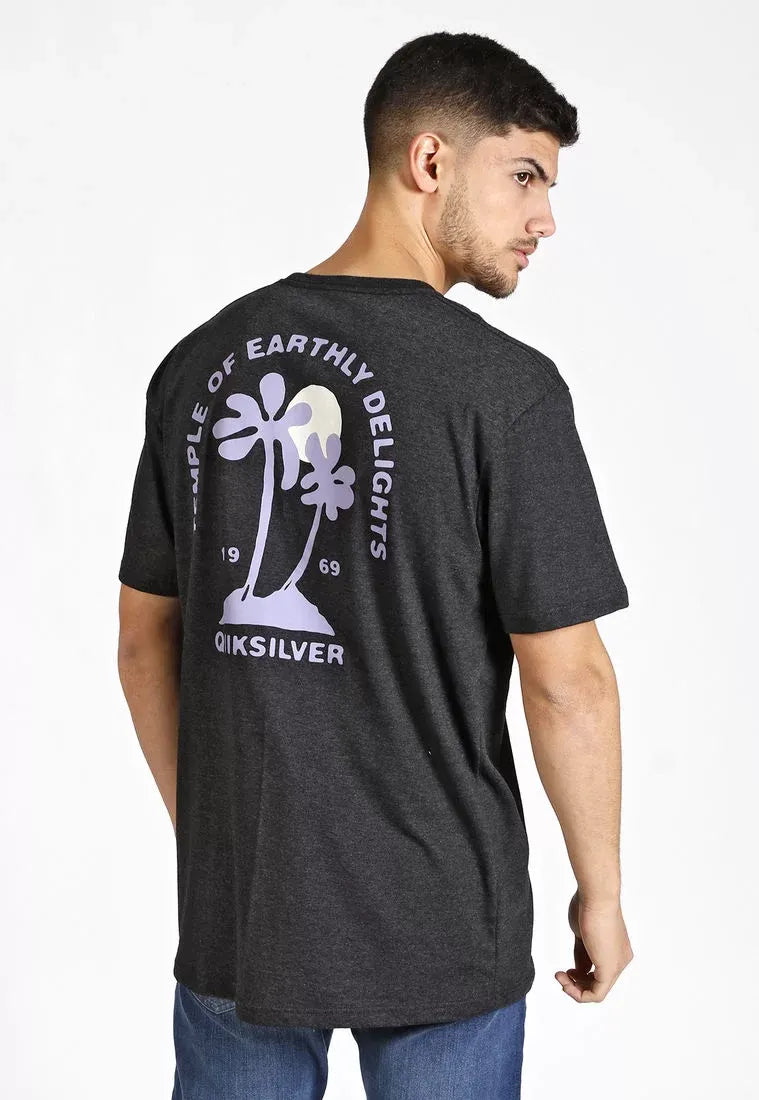 Remera Quiksilver Mc Earthly Delights Negro